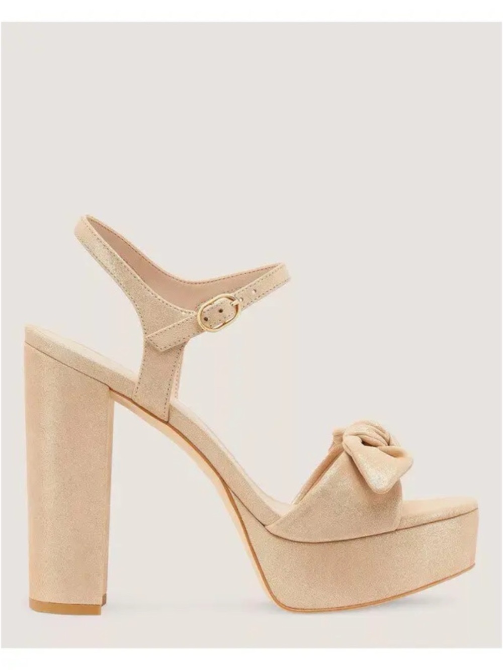 New Stuart Weitzman Bandeau 130 Platform Sandal Sz 9